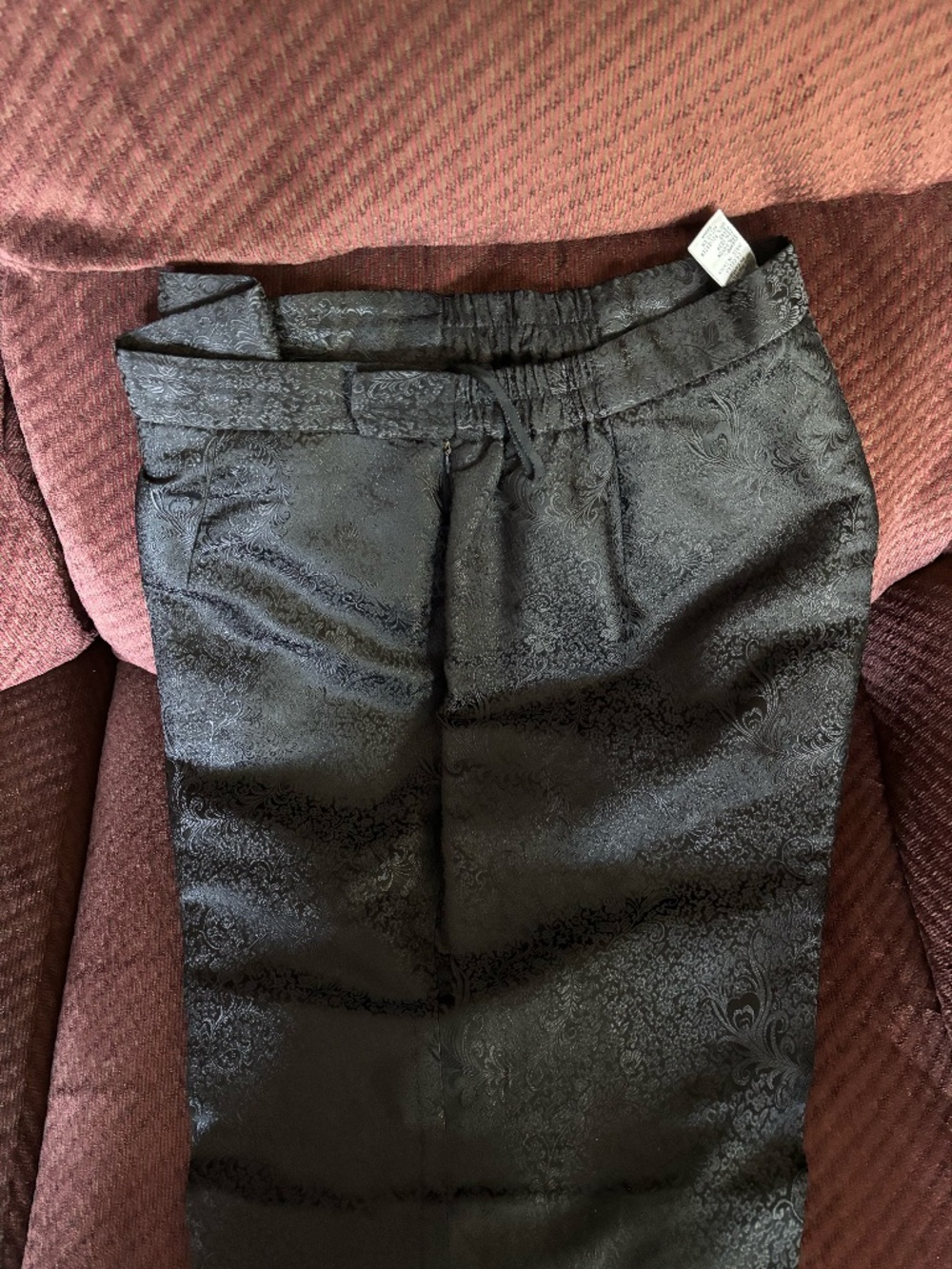 Macy's tailored black pants - dry clean only
